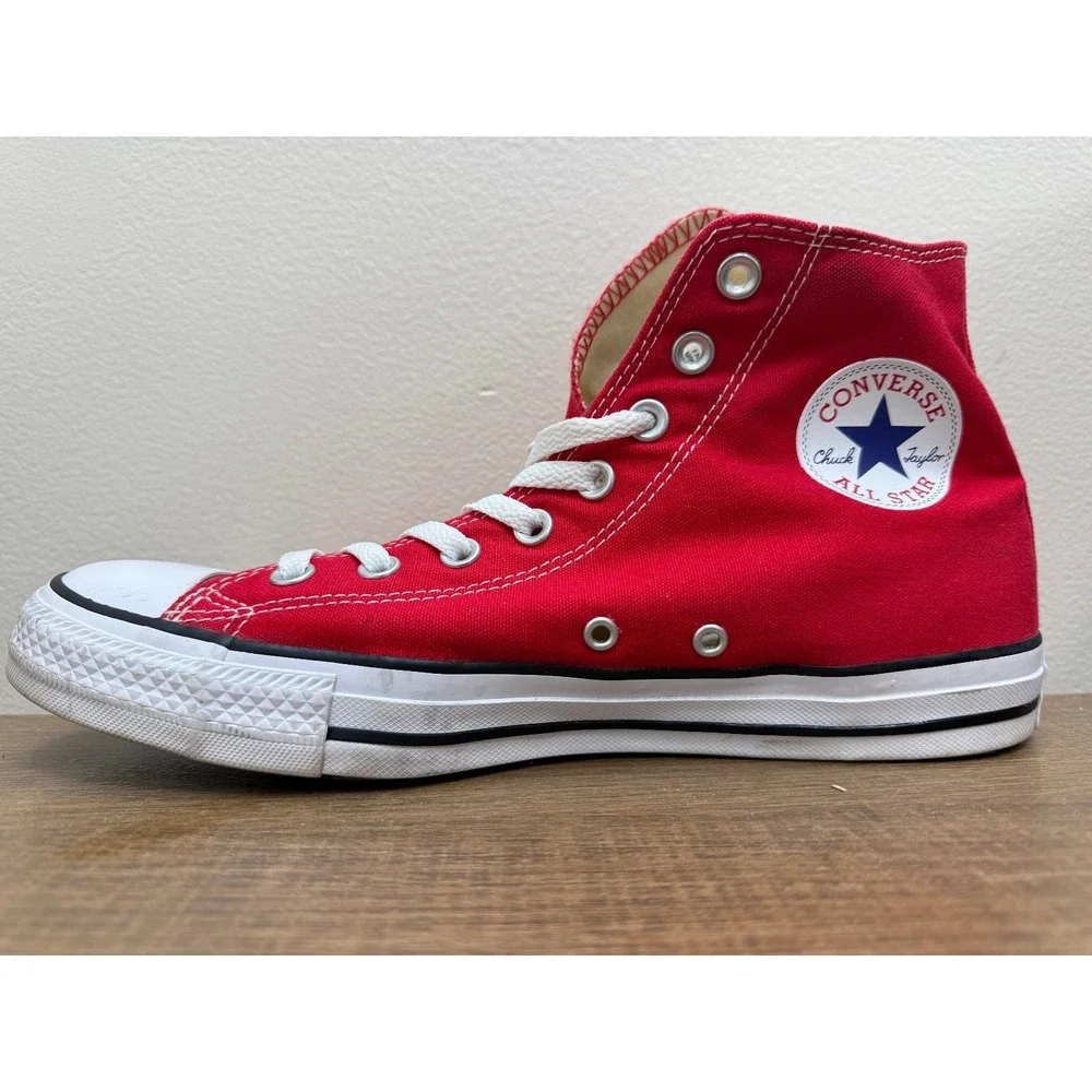 Converse Unisex Adult Chuck Taylor All Star High Top, Red, 11 Womens/9 Mens
